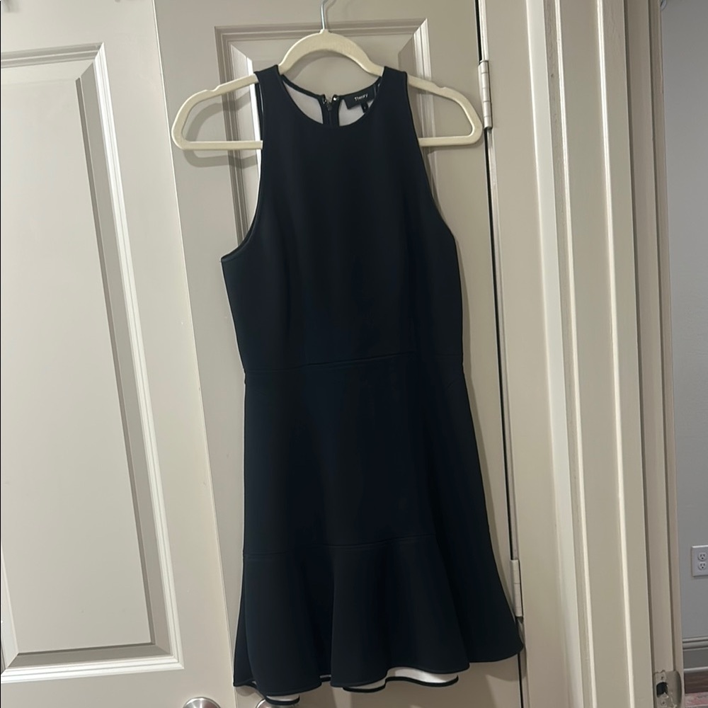 Elegant Black Theory Sleeveless Dress